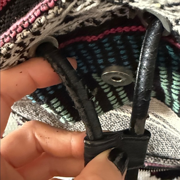 Striped Multicolor Backpack american eagle - Picture 4 of 10